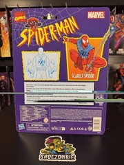 Marvel Legends Scarlet Spider Retro Card 6″ Action Figure New & Sealed Hasbro