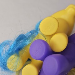 10x Gi-Go Wonder Pony Land Unicorns Lot Purple Pink Blue White Stars Bee Bolt