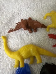 Dinosaurs Lot Of 16 Prehistoric Jurassic Figures Plastic Rubber Vtg 60’s 70’s