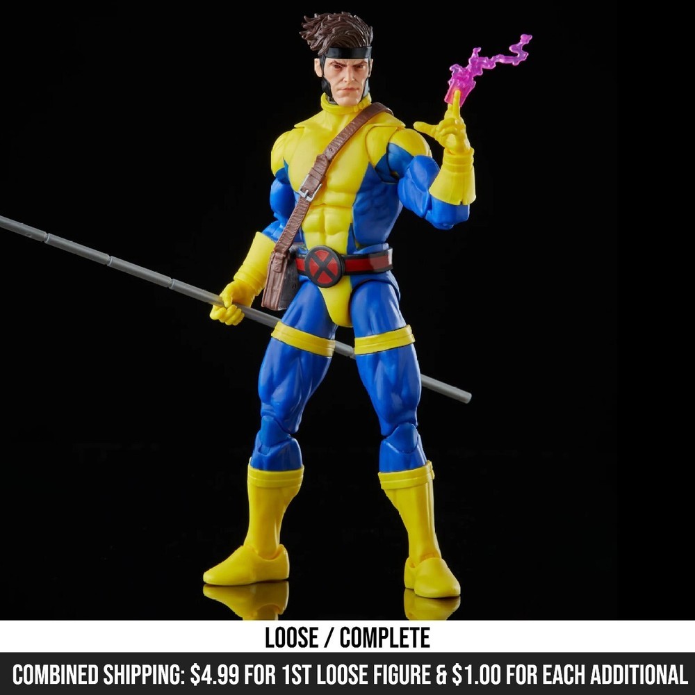 Marvel Legends X-Men Gambit 60th Anniversary 3 Pack 6″ Action Figure – LOOSE