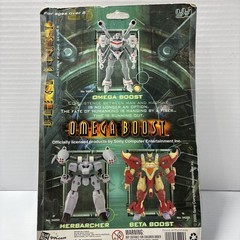 2000 Blue Box Toys Omega Boost Beta Boost Action Figure Sony Computer Damaged