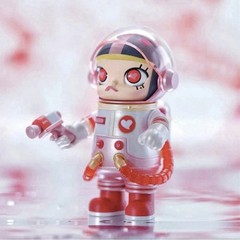 POP MART 🅰️AUTHENTIC MEGA SPACE MOLLY 100% Series 2-B Figure [ HEARTBEAT ]