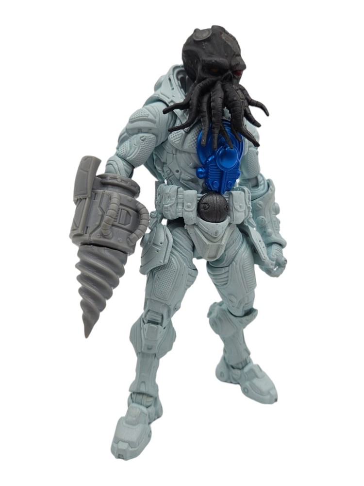 Custom 3d Printed Drill Arm Accessory For Mythic Cosmic Legions 1/12 Scale