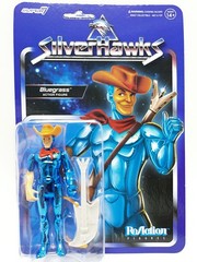 Super7 Reaction Silverhawks 4pk: MON*STAR., STEELHEART, BLUEGRASS, QUICKSILVER