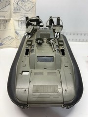Vintage 1984 GI Joe Killer WHALE Hovercraft Vehicle 99% Complete w/ Manual