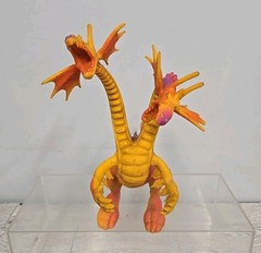 Vintage 1982 ARCO The Other World Gaifand Two Headed Orange Dragon
