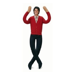 Michael Jackson Cosplay Doll Plush Stuffed Figure Abstract Joint Mobility Toy US