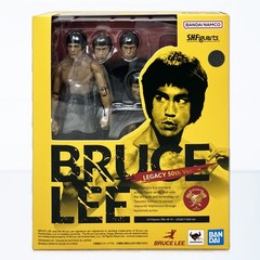 Bandai S.H.Figuarts Bruce Lee (Legacy 50th Ver.) Action Figure In Stock USA