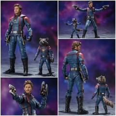 S.H.Figuarts Star Lord & Rocket Raccoon from Guardians of the Galaxy: Volume 3