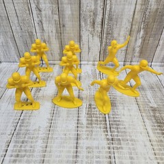 1969 Marx Pro Bowl Live Action Football Players 4″ Plastic Figures Lot Of 20 HTF