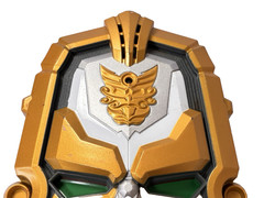 BANDAI DX Tensouder & Gosei Cards + 2 Weapons Power Rangers Megaforce Goseiger