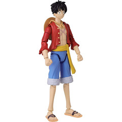 Bandai- One Piece Anime Heroes Monkey D. Luffy 6.5” Action Figure