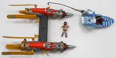 Star Wars Episode I Anakin’s Podracer Ship Incomplete With Action Figure 1998
