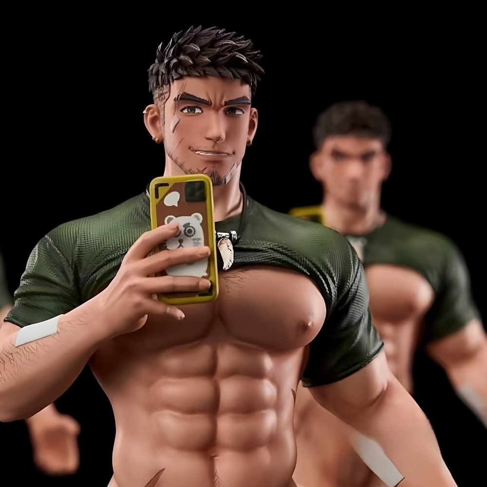 Worker Kevin Resin Statue 1/6 Scale Painted GK Model Decoration Figure Ornament