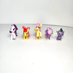 My Little Pony Friendship is Magic Collection Blind Bag Mini Figures Lot of 10