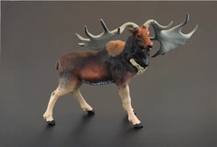 1/6 Simulation Megalocerosr Deer Animal Model For 12″Action Scene 15.2*12.3cm