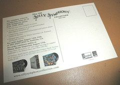 Disney D23 Expo Exclusive Record Emporium postcard Silly Symphony 3 Little Pigs