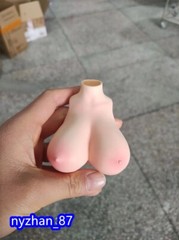 1:6 Normal Skin Big Breast Bust Cover Model F 12” Female TBL Action Figure Body