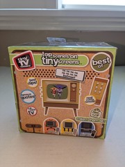Batman Tiny TV Classics Real Working TV & Remote Basic Fun Inc New Read Desc