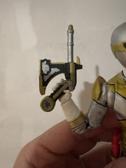 Custom Power Ranger Lightning Collection Lightspeed Rescue Silver ranger