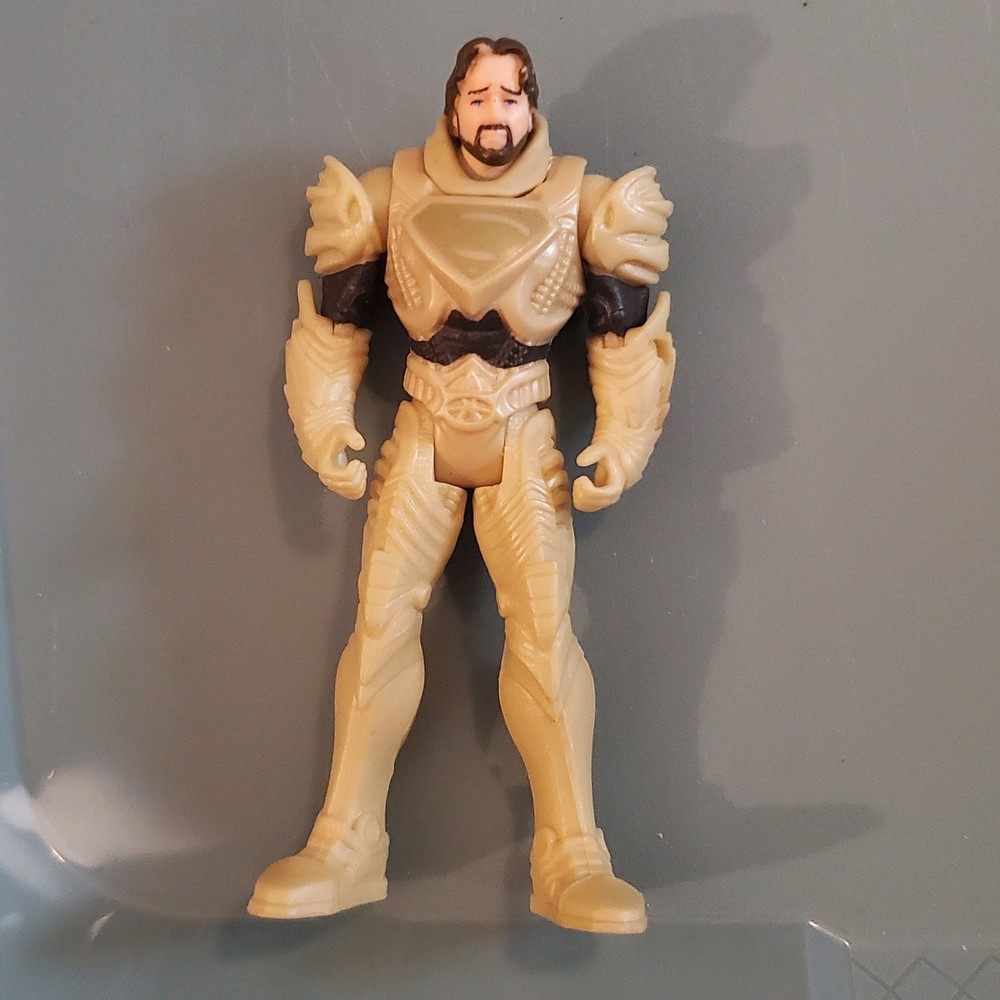 Mattel DC Man of Steel Jor-El Action Figure Kryptonian Armor Russell Crowe 2013