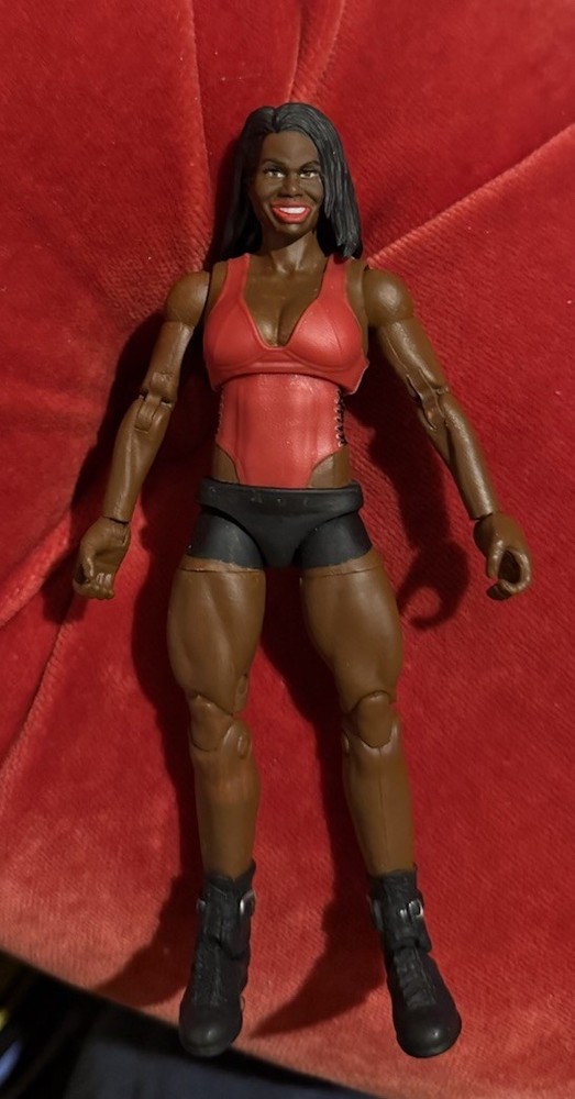 Wwe Jacqueline Mattel Elite Wrestling Custom Figure Toy Wcw Diva Aew