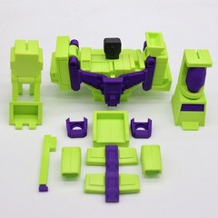 DIY Release All Members Upgrade Kit For MS-TOYS Devastator G1 style Accessories