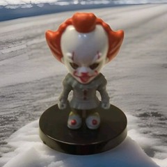 Pennywise Mini 2″ Toy Action Figure It Movie Cake Topper Stephen King Rare