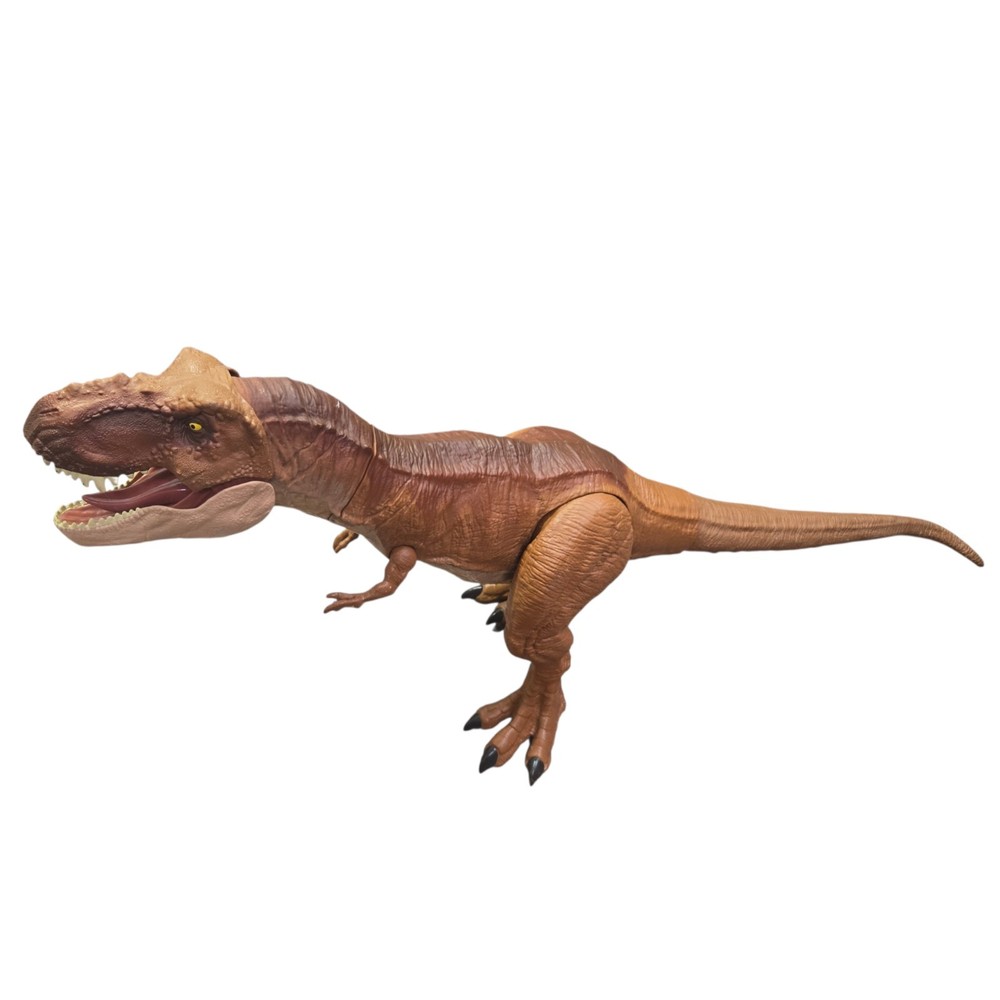 Mattel Jurassic World Super Colossal Tyrannosaurus TRex Figure 42” Dinosaur