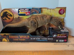 Jurassic World Epic Evolution Chaos Theory All-Out Attack Tyrannosaurus Rex