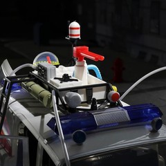 Ghostbusters Plasma Series Ecto-1 (1984), 1:18 Scale Collectible Toy Car