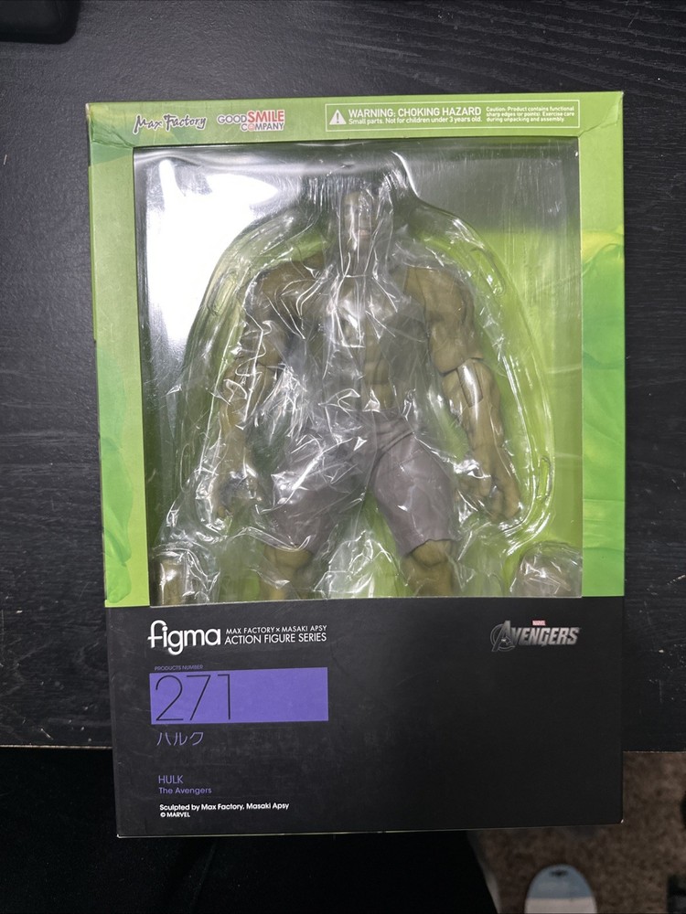 figma The Avengers HULK Non-Scale ABS PVC Figure 271 Good Smile Company japan