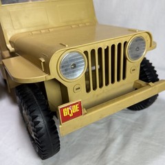 VINTAGE 1967 HASBRO G.I. JOE DESERT PATROL ATTACK JEEP Gun Tripod Incomplete