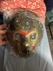 Jason Voorhees Hockey Mask Friday The 13th Scary Horror Halloween Cosplay Party