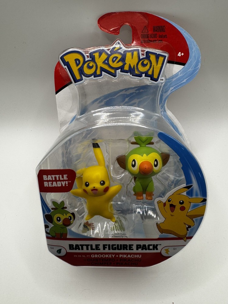 Pokemon Battle Figure Pack Grookey Pikachu NEW