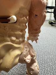 Vintage Inhumanoids D’Compose Hasbro 1986 14″ Monster Toy Figure Loose *as shown