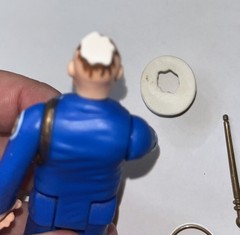 Vtg Kenner Police Academy CAPTAIN HARRIS-100% COMPLETE & ORIGINAL-mail away-RARE
