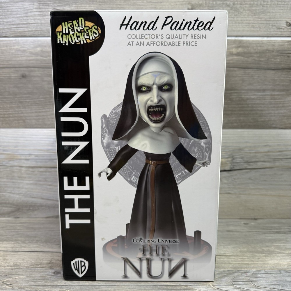 The Nun 8″ From The Conjuring Universe NECA NIB Head Knockers Hand Painted