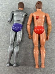 MASKATRON ROBOT & SIX MILLION DOLLAR MAN Action Figures w/ Manual T2