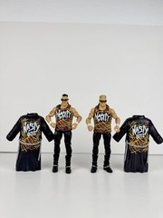 WWE Elite 42 Nasty Boys Brian Knobbs & Jerry Sags Tag Team Lot Set of 2 Complete