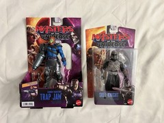 Masters of the Universe MOTU Cannon Transform Trap Jaw and Core Skel-Knight