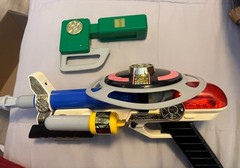 Power Ranger Zeo 7 In 1 ZEO Blaster Set missing blade A7
