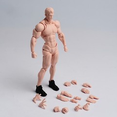 US Wind Toys 1/12 Super Flexible Male White Skin Body 6″ Action Figure Model Toy