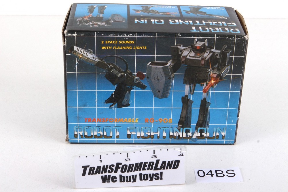 Robot Fighting Gun Robot Fighting Gun Shockwave Gig Europe w/box
