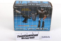 Robot Fighting Gun Robot Fighting Gun Shockwave Gig Europe w/box