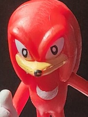 Knuckles the Echidna Sonic X Figure Collection SEGA TOYS 2003 Japan H04 1.9in