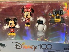 Disney 100 Years Of Love Collector Character Figure Set Limited Edition 8 Pieces