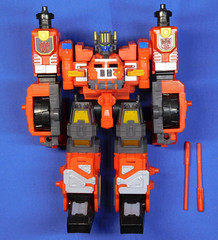 TRANSFORMERS ARMADA OVERLOAD COMPLETE WITH ROLLOUT MINICON & MISSILES 2003 WORKS