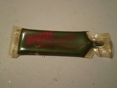 1988 GI JOE FIVE CAMOUFLAGE FACE PAINT WEAPON SPECIALTY INSERTS HASBRO RARE ARAH