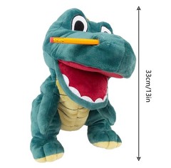 Jeffy Puppet Booger The Dinosaur Puppet Dino Plushies Hand Puppet Role Play Toy